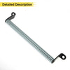 Motorcycle Cross Bar Handlebars / 0.41" Hole Diameter / Titanium Tone