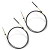 Johnson Evinrude OMC BRP 2 x Pcs Throttle Shift Remote Cable (1979–1994)