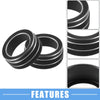 Toyota Corolla AC Control Switch Knob Cover Trim 2 x Black (2020–2022)