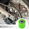 Motorcycle Street Bike ATVs 8mm Chain Pulley Roller Slider Wheel Guide