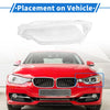 BMW 3 Series 1 x Front Left Headlight Lens Cover (2013 - 2015)