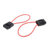 Motorcycle Car 5 x 30A Red Inline Mini Power Blade Fuse Holders