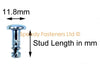 Yamaha R1 Dzus / Quick Release Fasteners / Fairing Bolts (1998–2003)