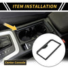 Toyota Tacoma Carbon Fiber Center Console Cup Holder Trim Cover (2024–2024)