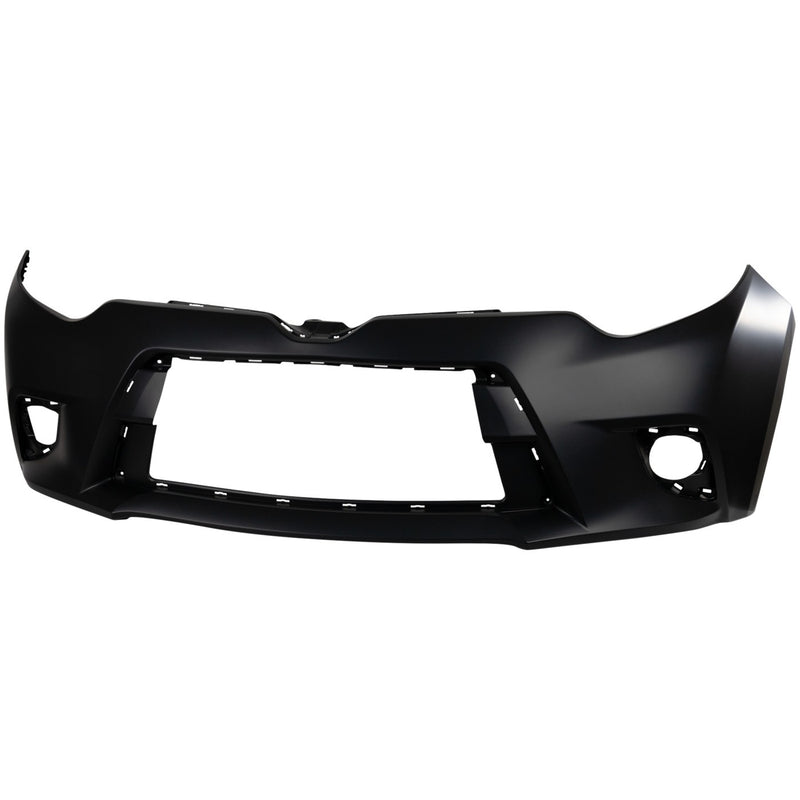 Front Bumper Cover Primed For 2014-2016 Toyota Corolla CE