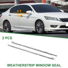 Honda Accord 2 x Rear Weatherstrip Window Seal (No. 72910SDAA01)