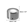 Harley-Davidson 2 x Motorcycle Front Axle Nut Cover Axle Cap