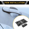 Ford F-150 2004-2014 - Keypad Black Exterior Door Handle Cover Set