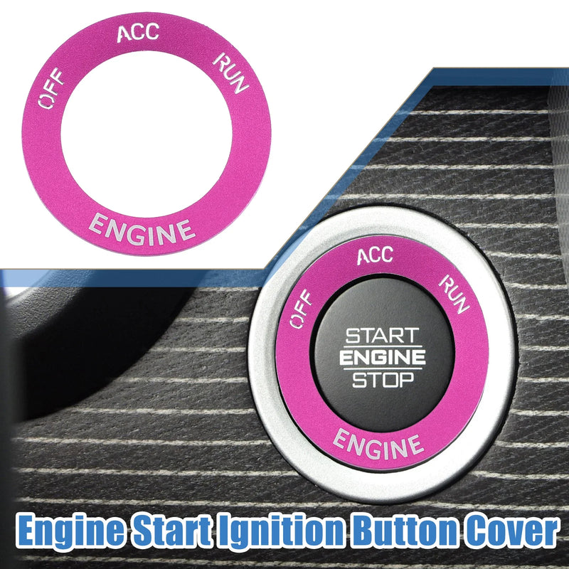 Dodge Charger Challenger Engine Start Button Sticker (2015-2023)