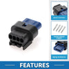 Ford Intake Air Temperature Sensor Connector Plug (CU2Z14S411AYA)