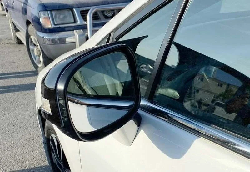 Honda Civic 2 x Black Rearview Side Mirror Covers (2012-2015)