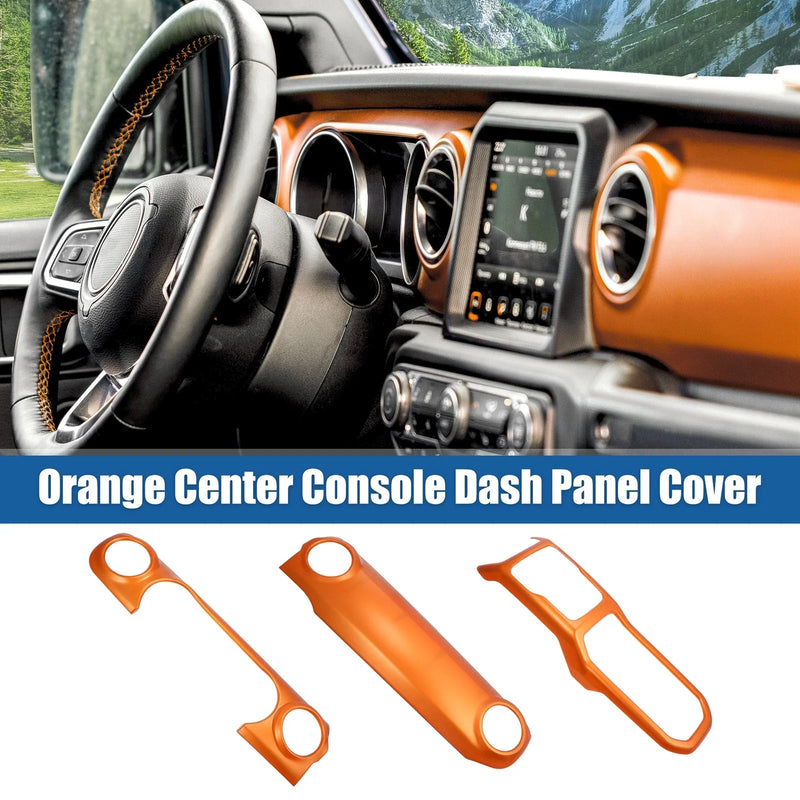 Jeep Wrangler JL JLU Gladiator JT 3 x Dashboard Gear Shift Panel Covers