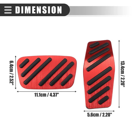 Chevrolet Cruze 1 Set Brake and Accelerator Pedal Covers (2009 - 2020)