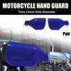 Yamaha Pair Blue Plastic Handlebar Brush Bar Hand Guard Handguard