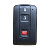 Toyota Corolla Prius Avensis 3 x Button Remote Key Cover Case (2000-2023)