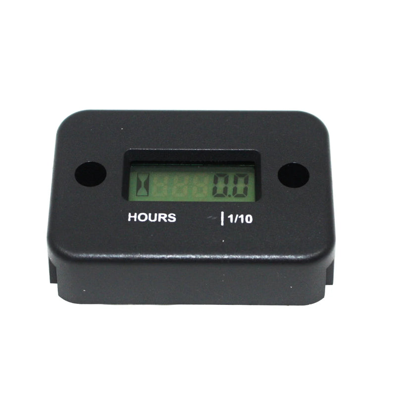 Marine ATV Motorcycle Dirt Bike - Black Inductive Waterproof Hour Meter