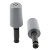 Motorcycle 2 x Universal Handlebar Hand Grips & End Caps (No Year)