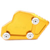 BMW K1600GT / 1600GTL Kickstand Side Stand Enlarger Foot Plate Gold (2011-2015)