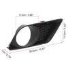 Dodge Charger Front Bumper Right Side Fog Light Grille Cover