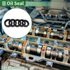 Make Model Oil Seal 28x40x10mm NBR Rubber Black
