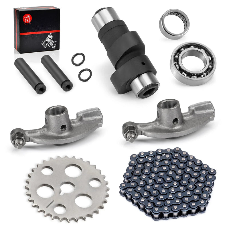 Yamaha Big Bear 350 Timing Cam Chain Gear Bearings Kit + Camshaft Rock Arm