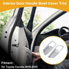 Toyota Corolla Interior Door Handle Bowl Cover Trim / Silver / Interior Door Handle Bowl Cover Trim (2019–2025)