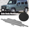 G Class W464 G63 G55 G500 Carbon Fiber Side Molding Trim Set (2019-2021)