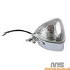 Harley Street Glide Chrome Triangle Retro Headlight (2006-2023)