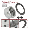Yamaha Raptor 700 / YFZ450 2004-2022 Rear Axle Lock Nut & Washer Set