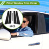 Dodge Charger (2011-2021) Black 6 x Pillar Window Trim