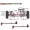 Mazda 3, BMW 740i Front Stabilizer Sway Bar End Links (2004-2013)