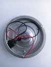 Caravan / Boat 110mm Diameter 12V LED Dome Light Stainless Steel