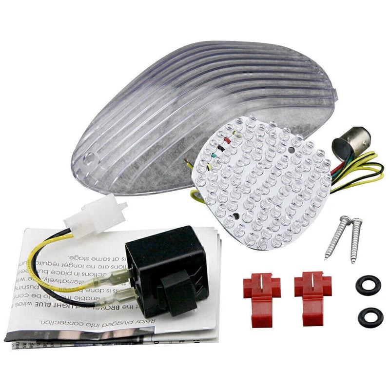 Kawasaki 900 Classic LT Custom Tail Light Turn Signals (2002-2005)