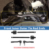 Mercedes-Benz C55 4pcs Front Inner Outer Tie Rod Ends (2005-2006)