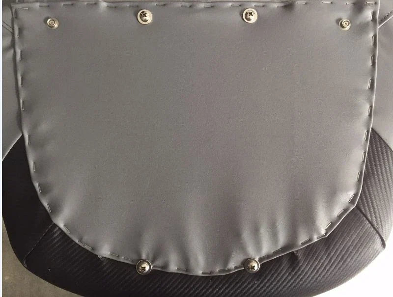 Relaxn Sports Bucket Boat Seat with Bolster Black Carbon/Grey