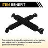 Jeep Wrangler TJ JK JKU (2007-2018) Black 2 x Door Limiting Straps