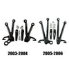 Suzuki GSXR1000 Rear Footrest Pegs Bracket (2003-2006)