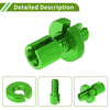 Motorcycle Cable Adjuster Screw 4x Aluminum Green