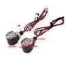 8MM Mini Motorcycle Turn Signal Indicator Amber Blinker Light