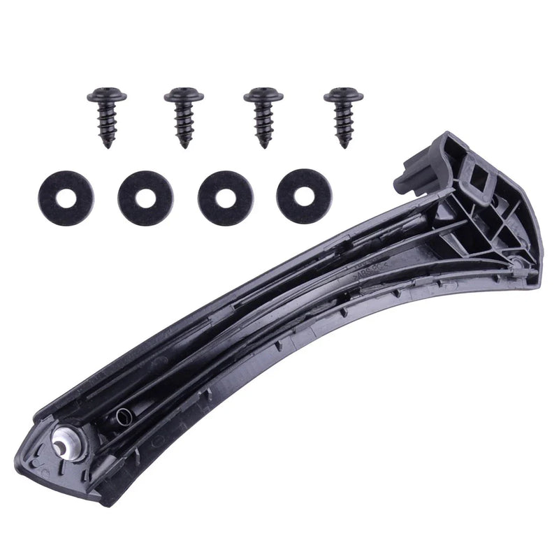 BMW E90 323i Black Rear Left Inner Door Handle Pull Cover (2006-2011)