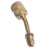 A / C R410a R134a 4pc Refrigerant Tank Vacuum Pump Adapter