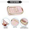 Honda Accord CRV Porcelain Soft TPU Pink Key Fob Cover 5 Button