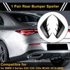 BMW 3 Series G20 330i 330e M340i Pair Rear Bumper Spoiler (2019-2022)