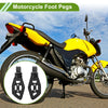 Motorcycle Motorcycle FootPegs 1 pair Rear Foot Pegs Foot Pedal Black