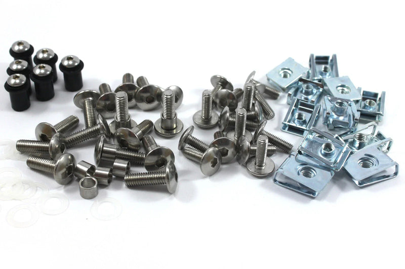 Triumph Trophy Stainless Fairing & Screen Bolts Clips (1991–1995)