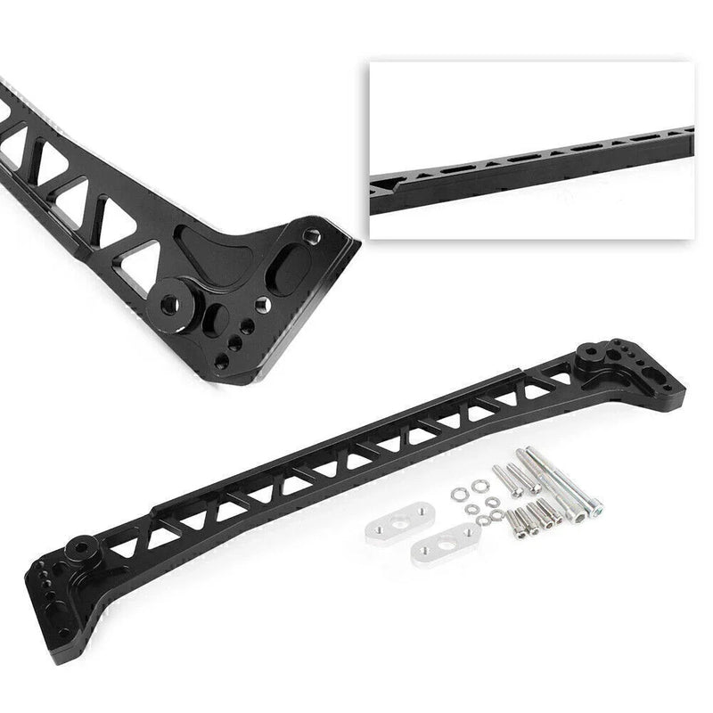 Honda Civic CNC Aluminum Black Rear Control Arm Brace (1996-2000)