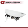 Hyundai Atos Rear Left Silver Tone Exterior Door Handle (2000-2005)