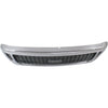 Grille For 2002-2004 Ford Excursion Chrome Shell w/ Gray