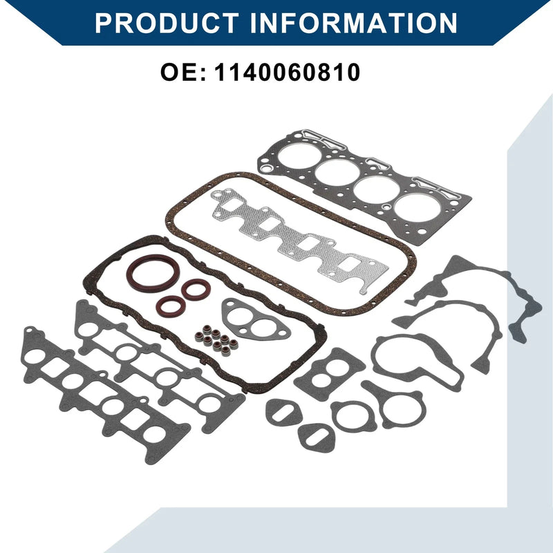 Suzuki G16A Engine Cylinder Head Gasket Kit (1990-1998)