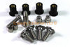 Honda CBR 1100XX Stainless Steel Front Windscreen Screws Set (1999–2007)